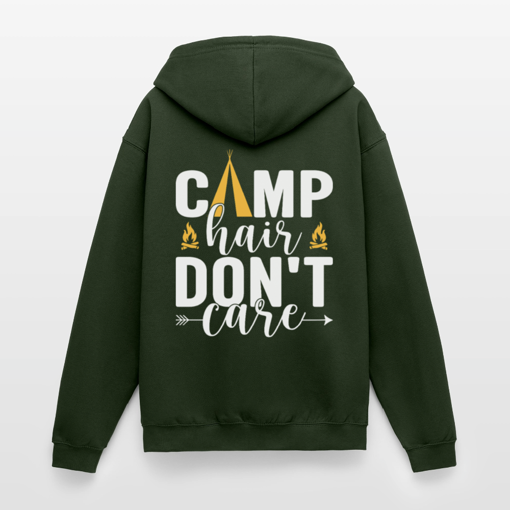 CAMP HAIR DON´T CARE | Unisex Kapuzenjacke - Forstgrün 