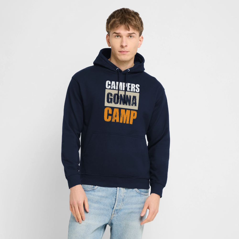 CAMPERS GONNA CAMP | Unisex Hoodie - Navy