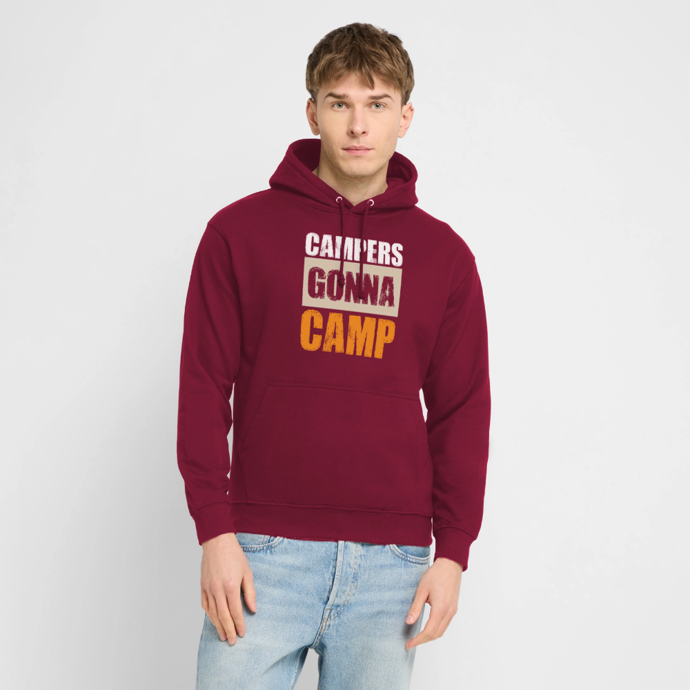 CAMPERS GONNA CAMP | Unisex Hoodie - Bordeaux