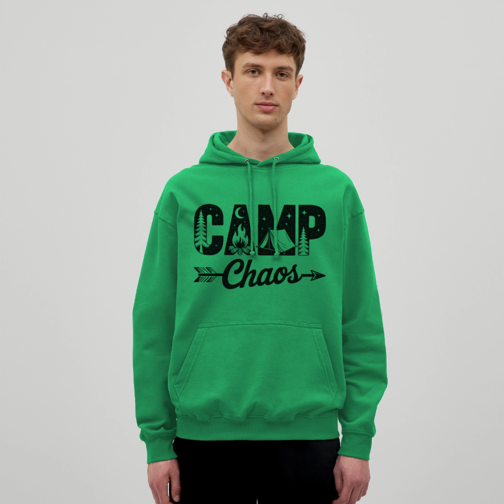 CAMP CHAOS | Unisex Hoodie - Kelly Green