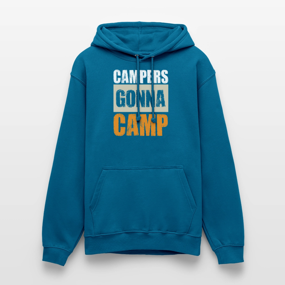 CAMPERS GONNA CAMP | Unisex Hoodie - Tiefseeblau 