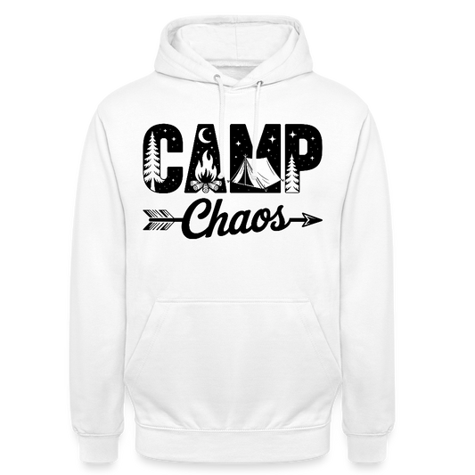 CAMP CHAOS | Unisex Hoodie - Weiß