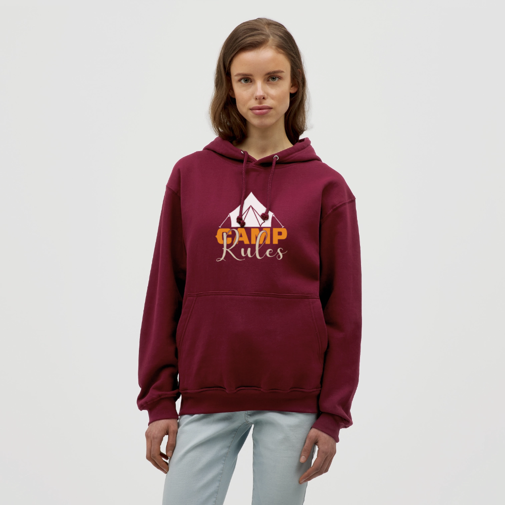 CAMP RULES | Unisex Hoodie - Bordeaux