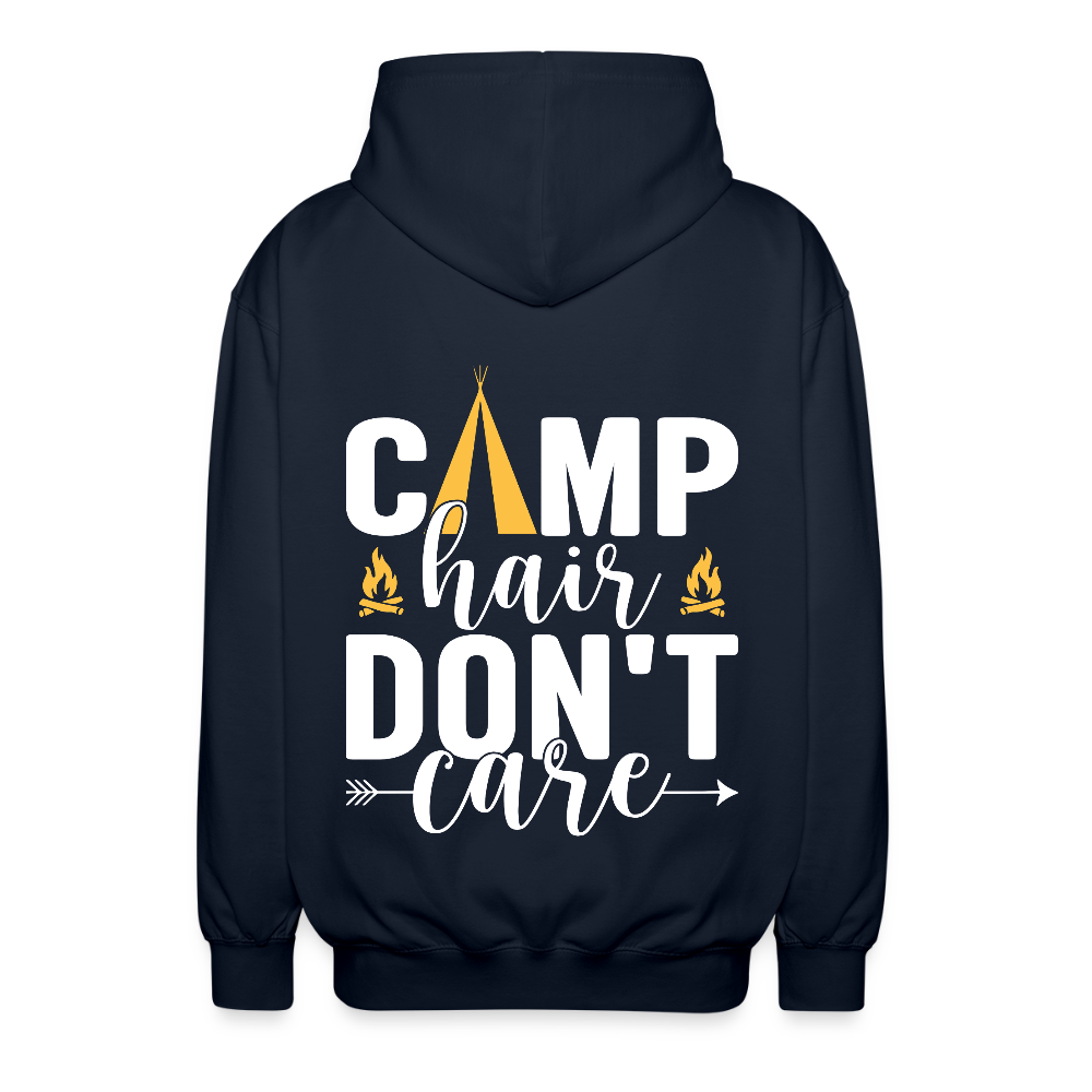 CAMP HAIR DON´T CARE | Unisex Kapuzenjacke - Navy