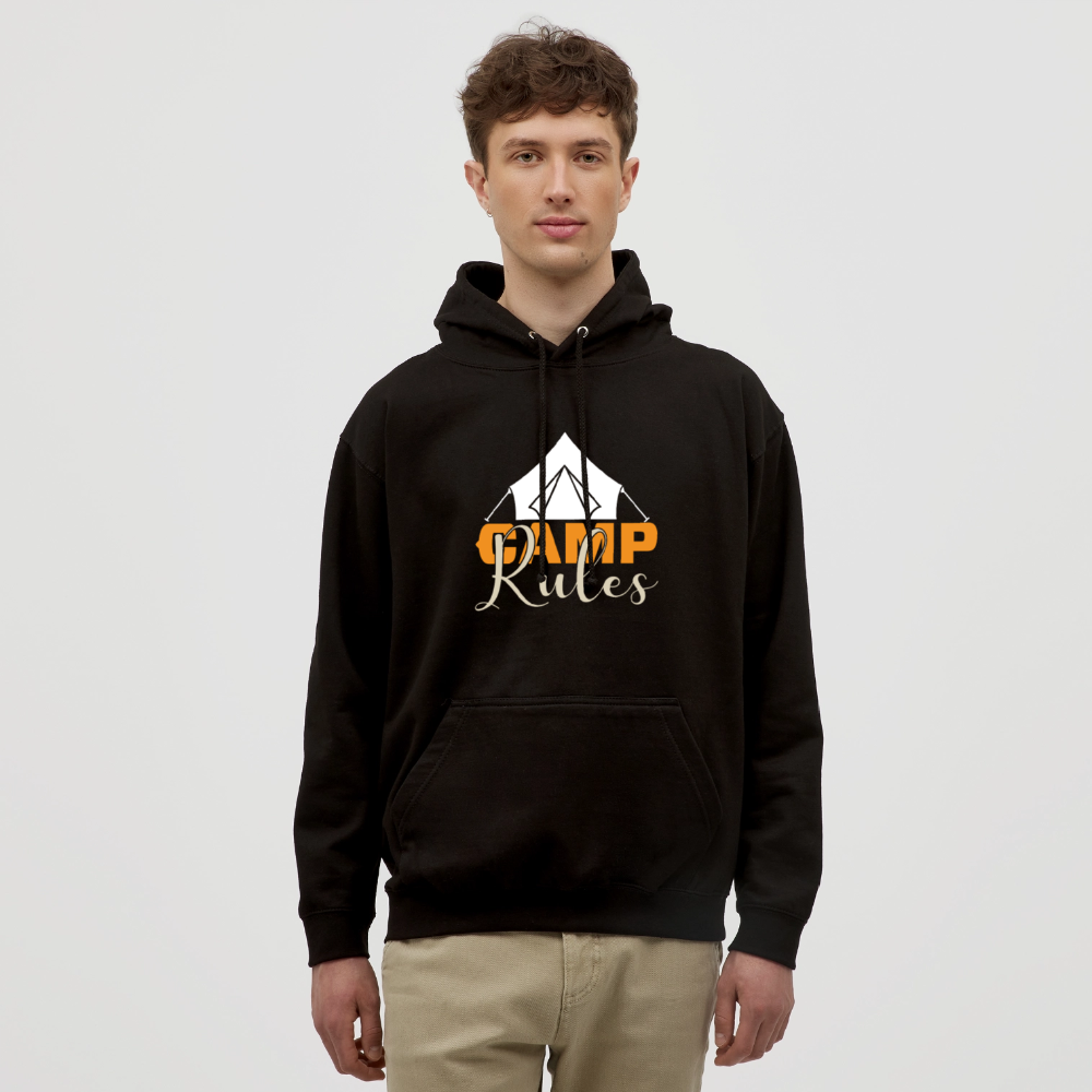 CAMP RULES | Unisex Hoodie - Schwarz