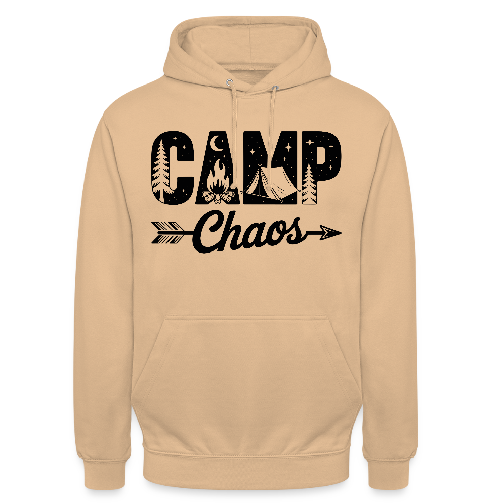 CAMP CHAOS | Unisex Hoodie - Pfirsich