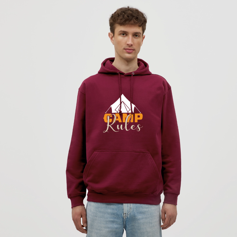 CAMP RULES | Unisex Hoodie - Bordeaux