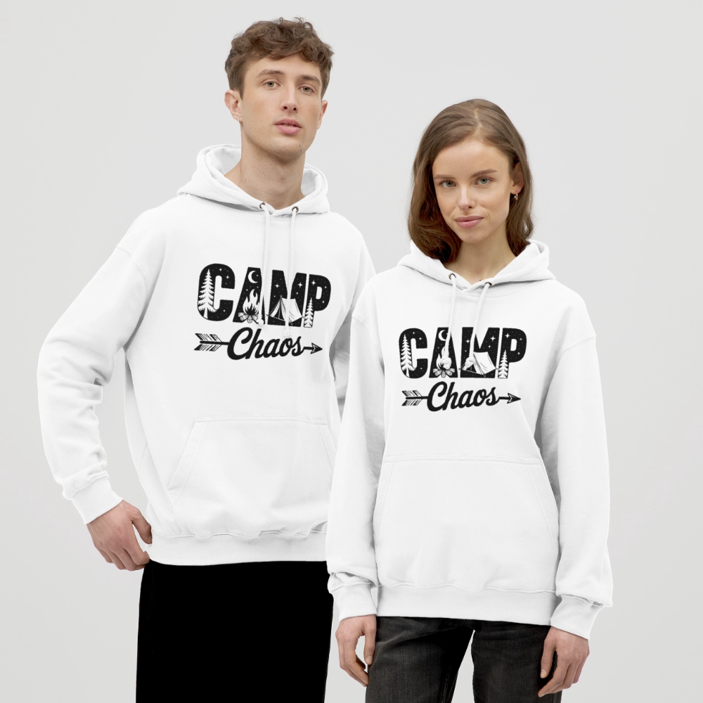 CAMP CHAOS | Unisex Hoodie - Weiß