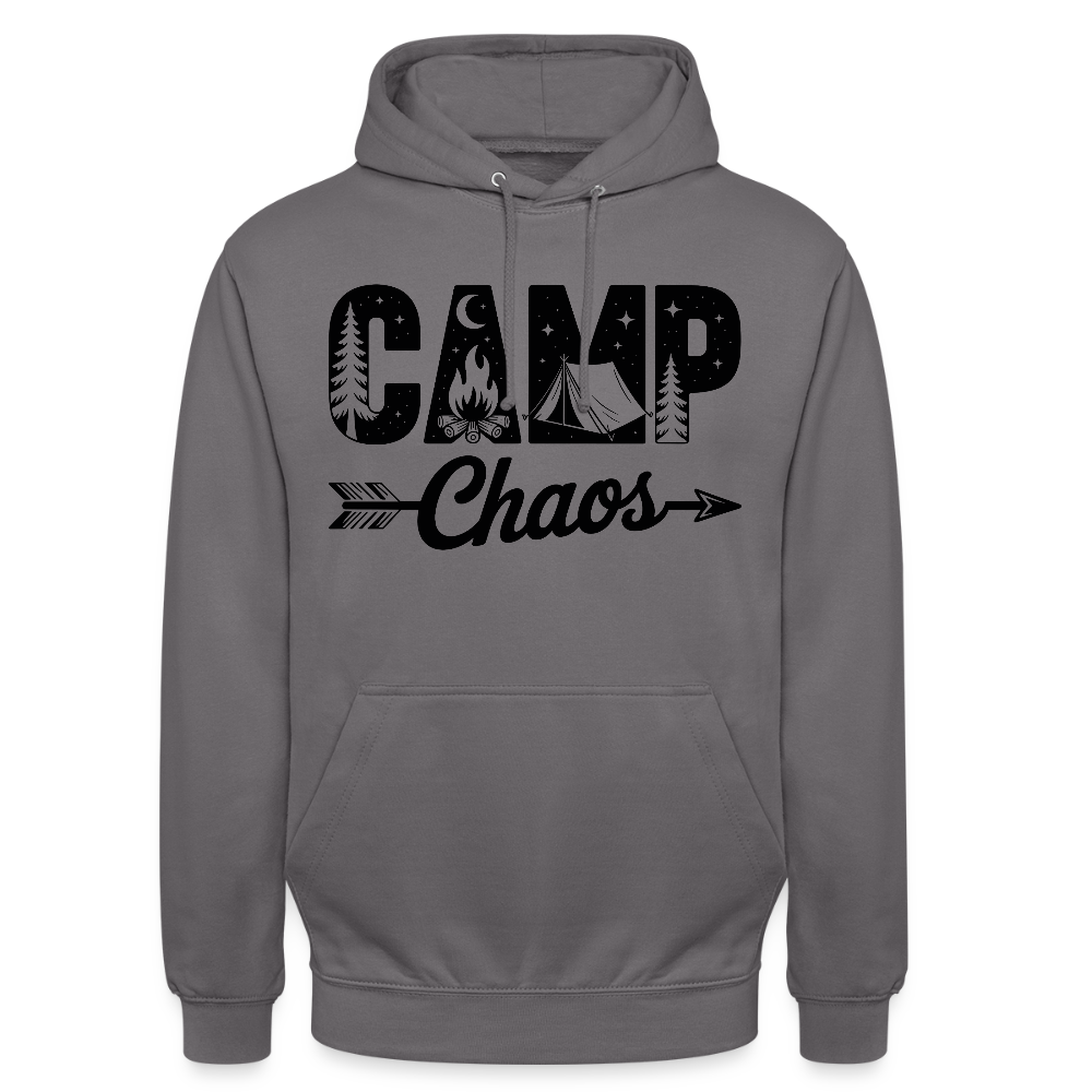 CAMP CHAOS | Unisex Hoodie - Mittelgrau