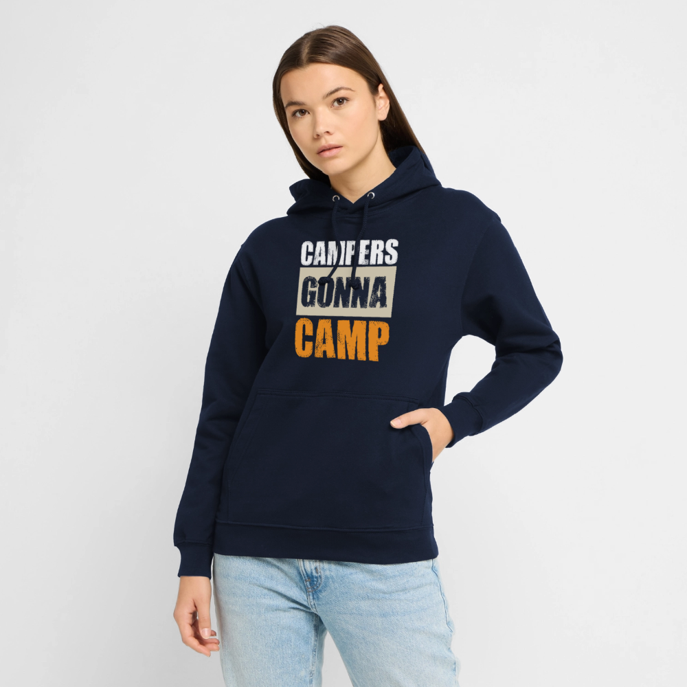 CAMPERS GONNA CAMP | Unisex Hoodie - Navy